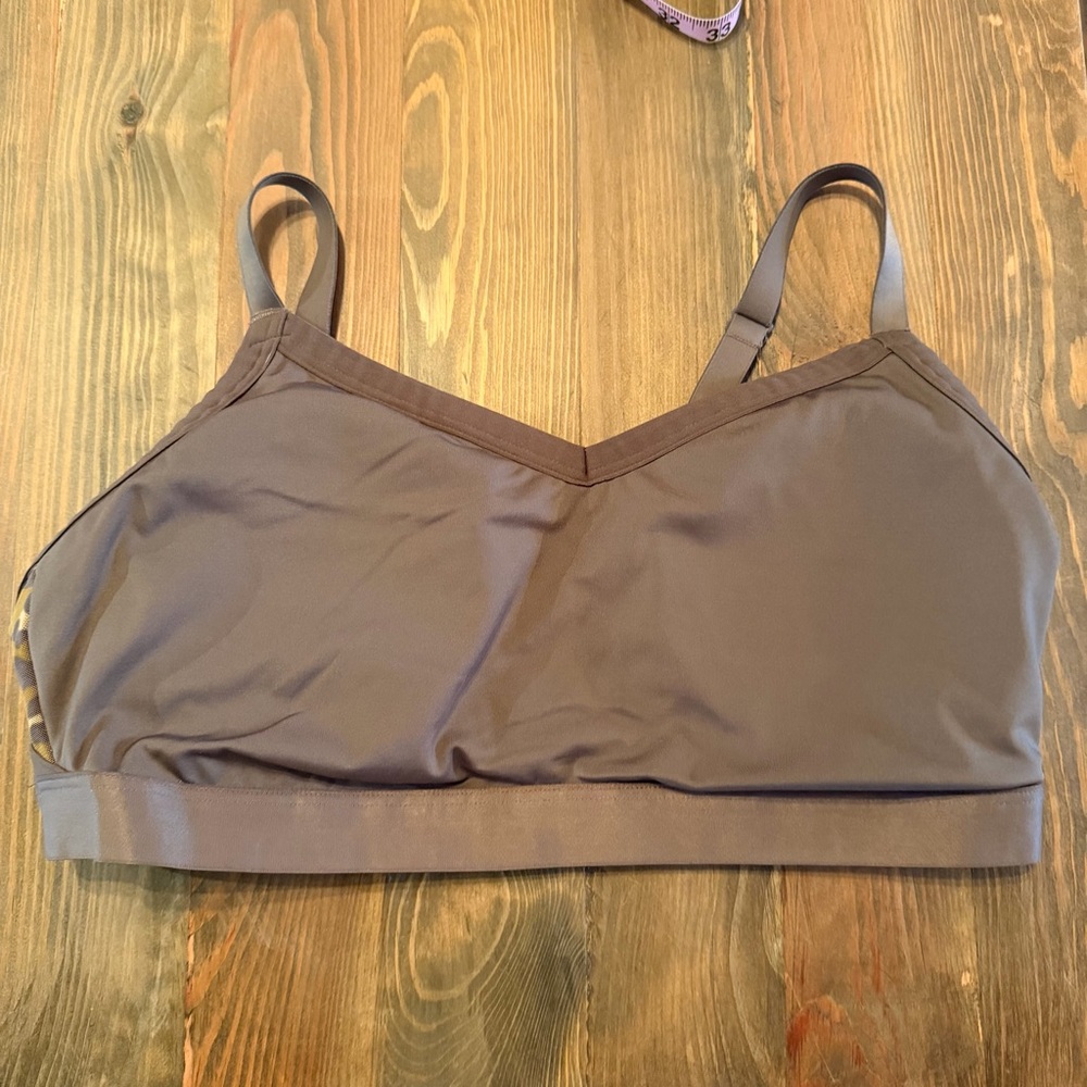 Aerie leopard‎ crisscross back bralette